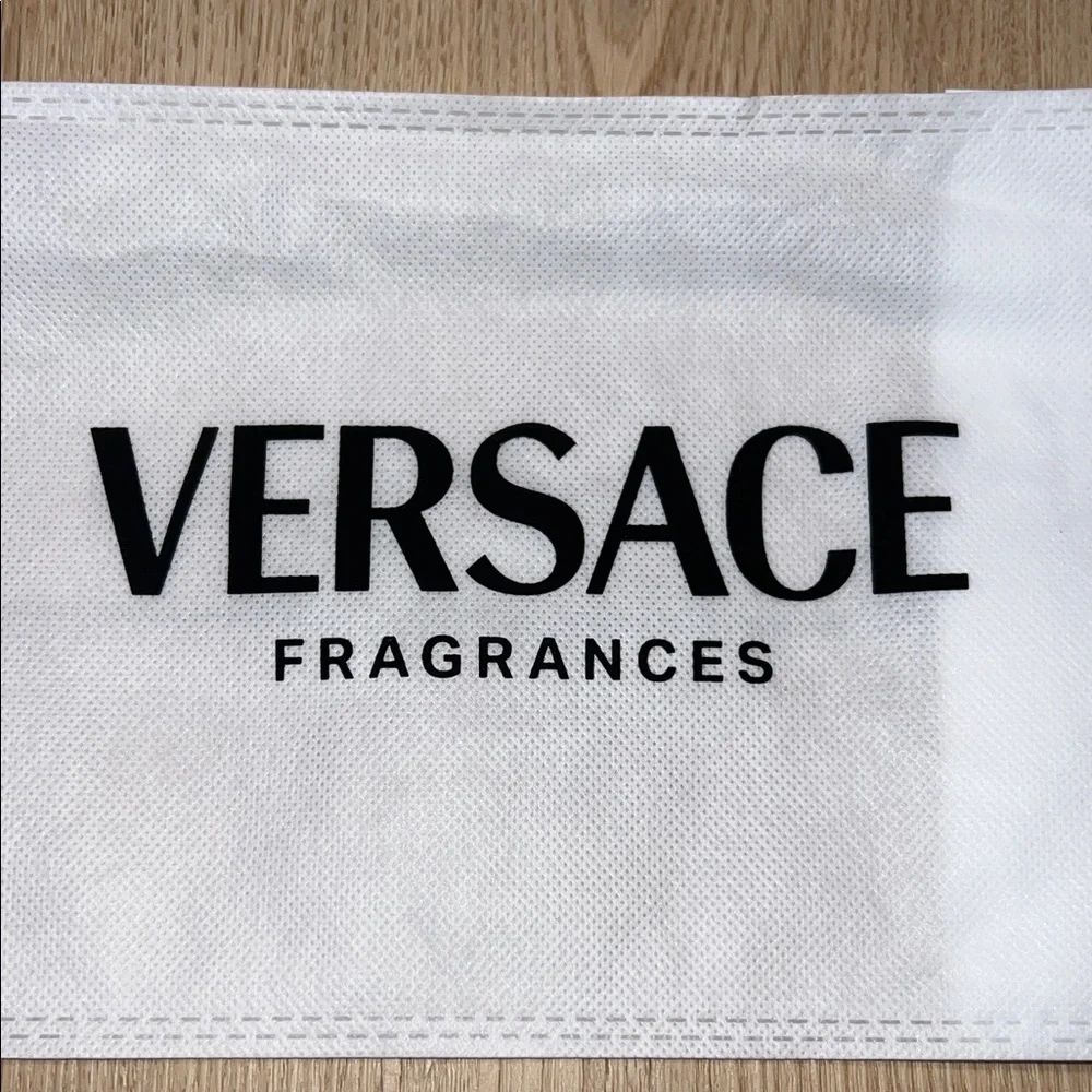 NWT - Versace Shiny Silver Blue Belt / Waist Bag - Picture 2 of 9